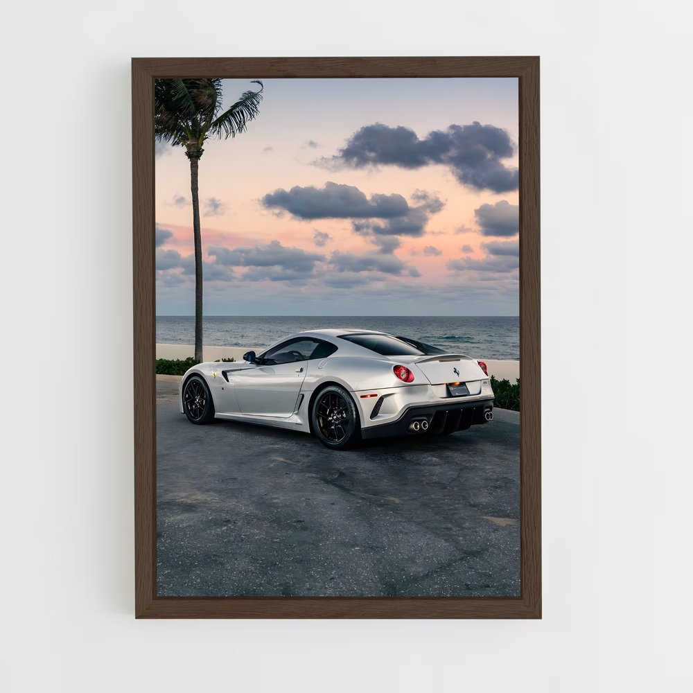 Poster Côte de la Vitesse – affiche Ferrari (vue 5)
